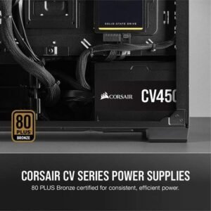Corsair CV Series 80 Plus Bronze Certified Power Supply Unit