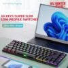 VV.Hunter V400 68Key LowProfile RGB Mechanical Gaming Keyboard